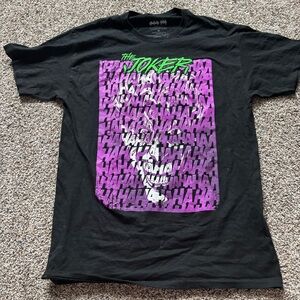 Batman Black and Purple Joker Tee size medium